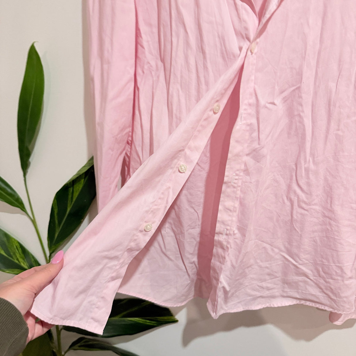 Ben Sherman Pink Cotton Shirt Size L