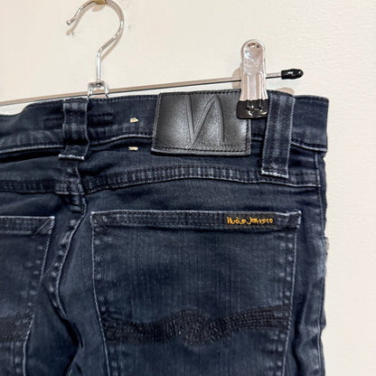 Nudie Jeans Dark Wash Skinny Jeans Size 24 | Waist 64cm