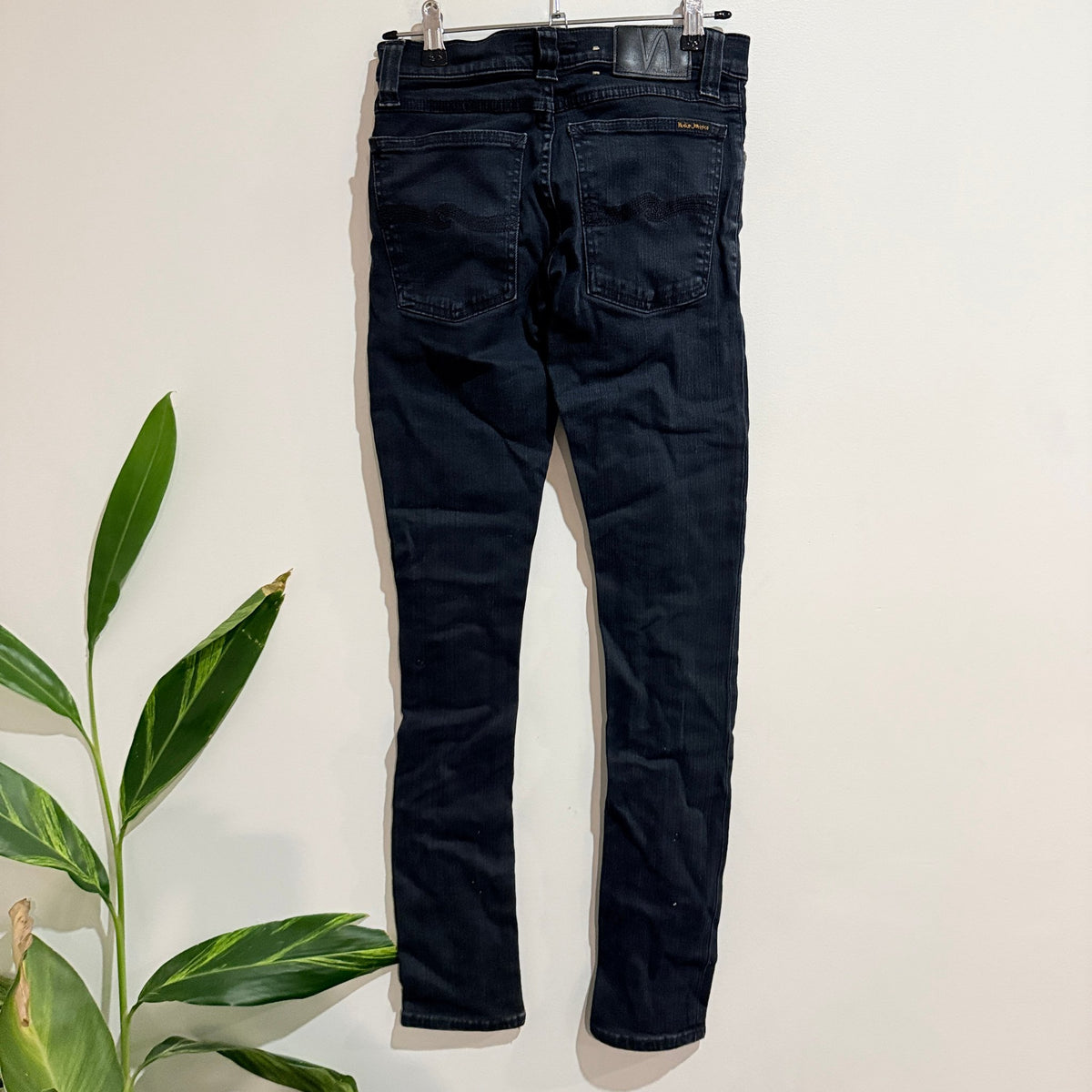 Nudie Jeans Dark Wash Skinny Jeans Size 24 | Waist 64cm