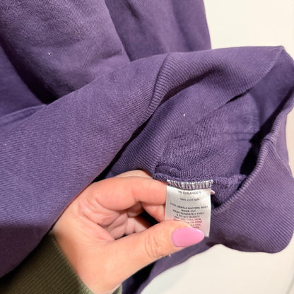 I Love Ugly Purple Hoodie Size M