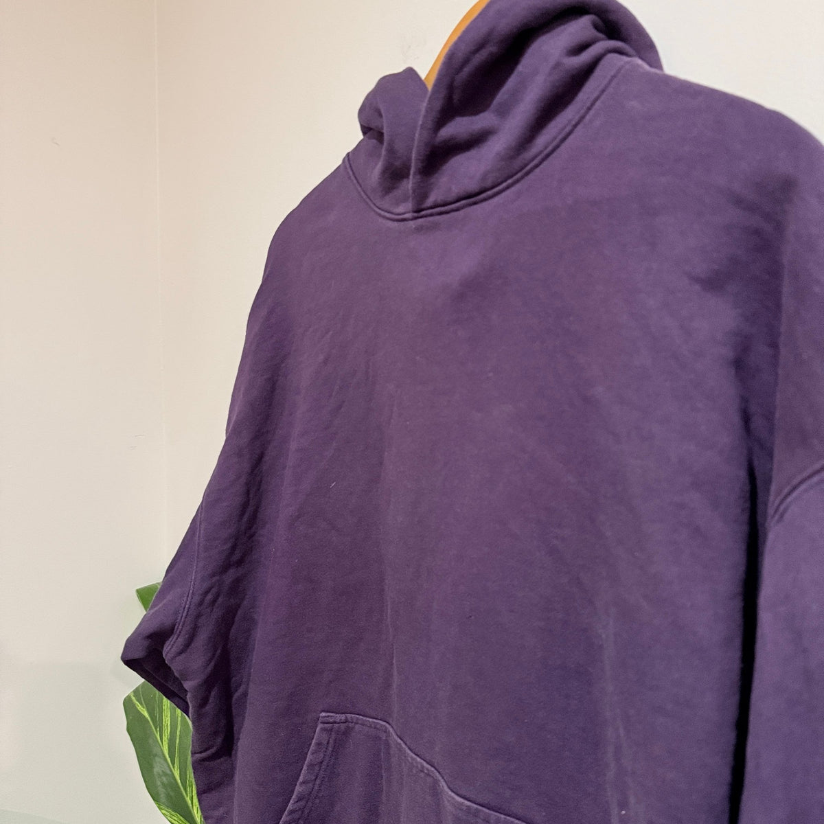 I Love Ugly Purple Hoodie Size M