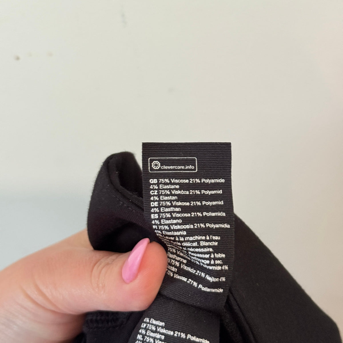 & Other Stories Black Stirrup Leggings - Size L