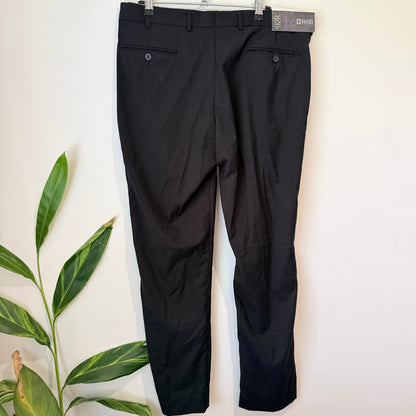 Bracks Black Pleated Trousers - Size 92R