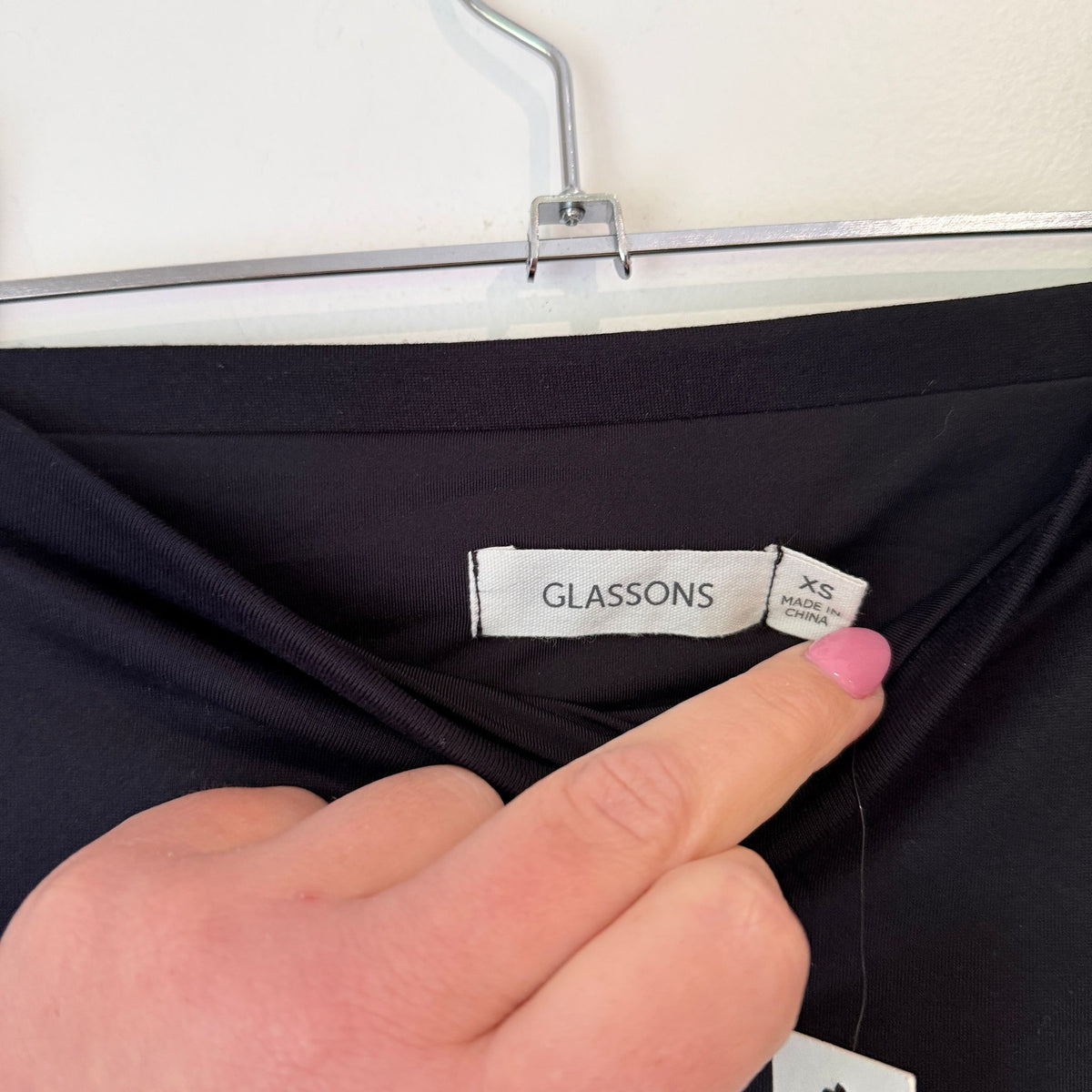 Glassons Black Midi Skirt - Size XS