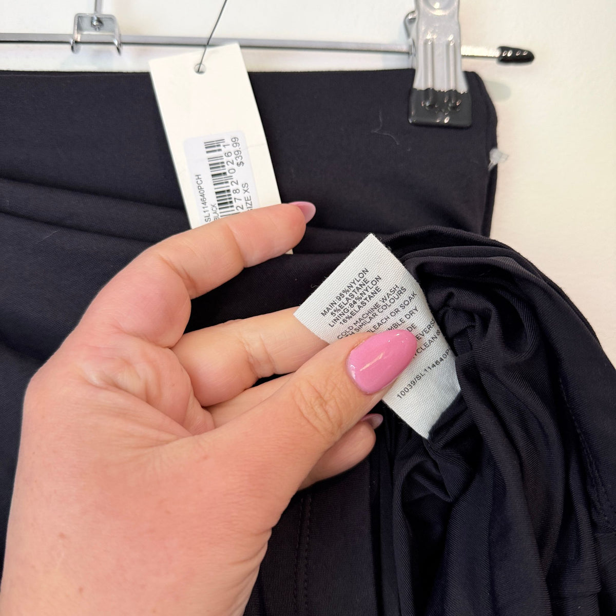 Glassons Black Midi Skirt - Size XS
