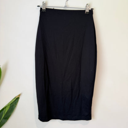 Glassons Black Midi Skirt - Size XS