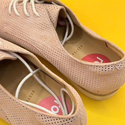 Rollie Pink Dream Derby Shoes - Size 37