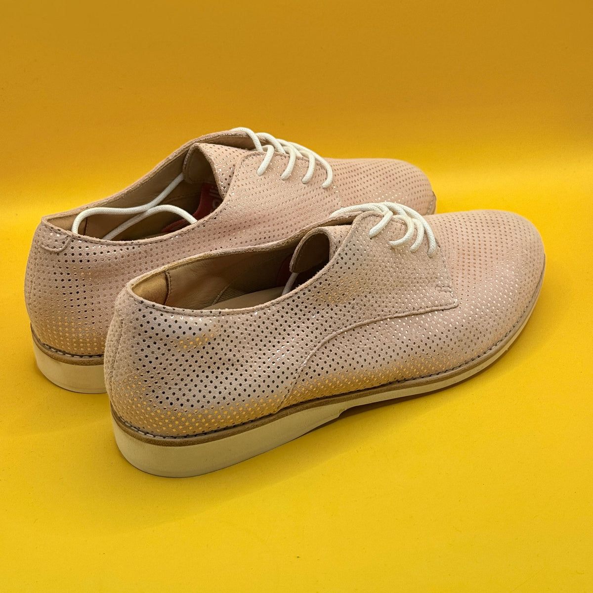 Rollie Pink Dream Derby Shoes - Size 37