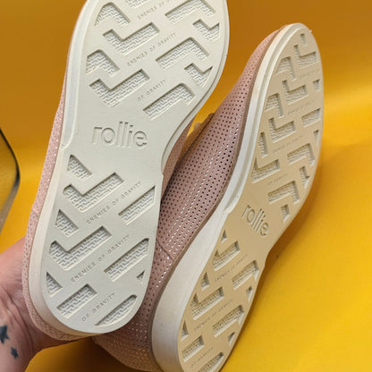 Rollie Pink Dream Derby Shoes - Size 37