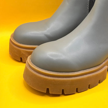 H&M Grey Chunky Chelsea Boots - EU 38