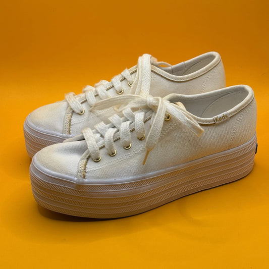 Keds White Platform Sneakers - US Women's 5