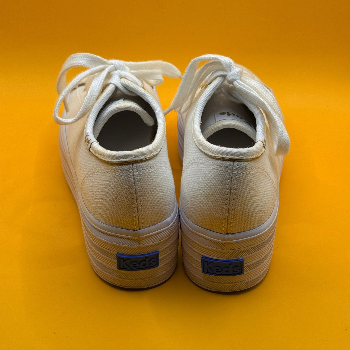 Keds White Platform Sneakers - US Women's 5