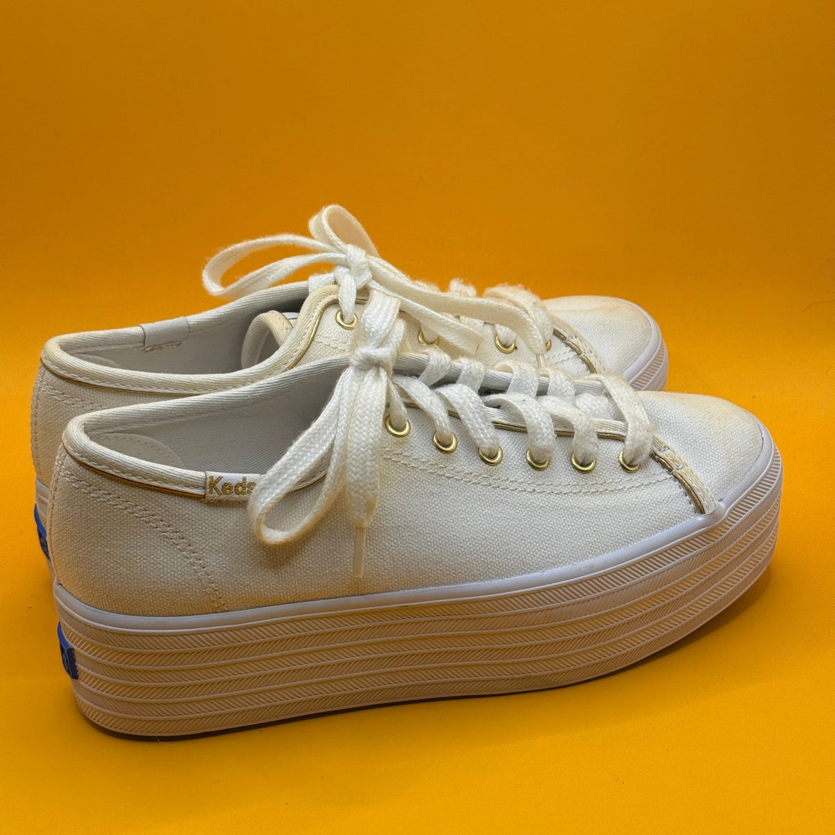 Keds White Platform Sneakers - US Women's 5