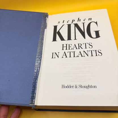 Hearts in Atlantis by Stephen King (First Edition, 1999)