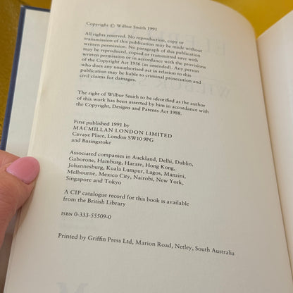 Elephant Song by Wilbur Smith (1991)