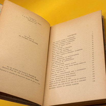 Anne of Green Gables by L. M. Montgomery (1949)