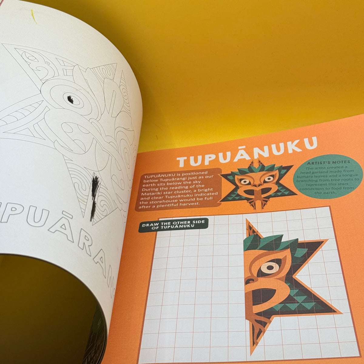Matariki Colouring & Activity Book by Isobel Te Aho-White and Learning Can Be Fun