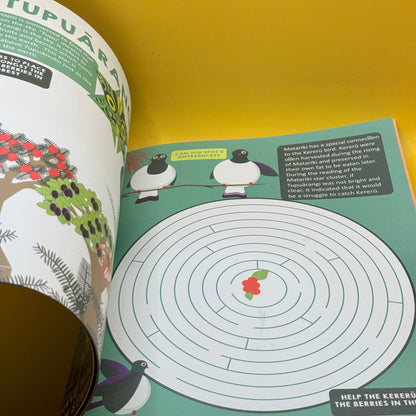 Matariki Colouring & Activity Book by Isobel Te Aho-White and Learning Can Be Fun