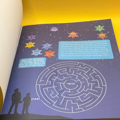 Matariki Colouring & Activity Book by Isobel Te Aho-White and Learning Can Be Fun