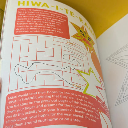 Matariki Colouring & Activity Book by Isobel Te Aho-White and Learning Can Be Fun
