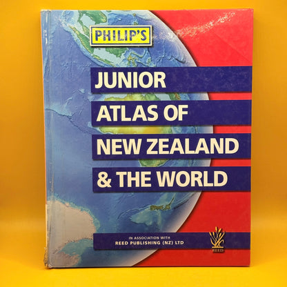 Philip’s Junior Atlas of New Zealand & the World by Philip’s