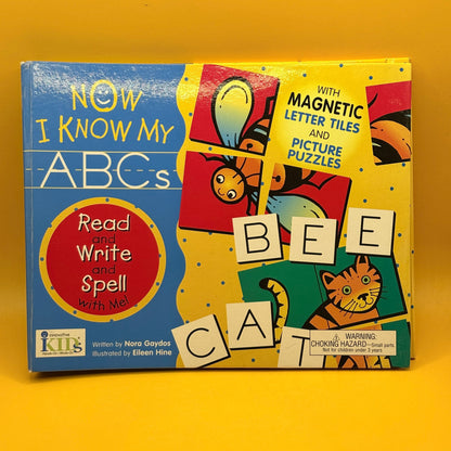Now I Know My ABCs by Nora Gaydos (Wipe Clean Writing Book)