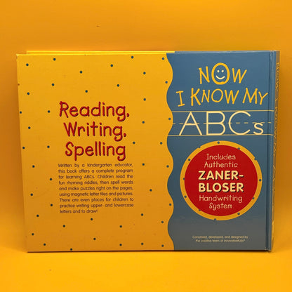 Now I Know My ABCs by Nora Gaydos (Wipe Clean Writing Book)