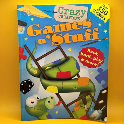 Crazy Creations: Games n’ Stuff by Hinkler Books