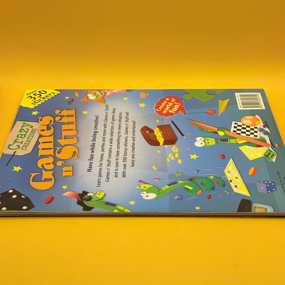 Crazy Creations: Games n’ Stuff by Hinkler Books