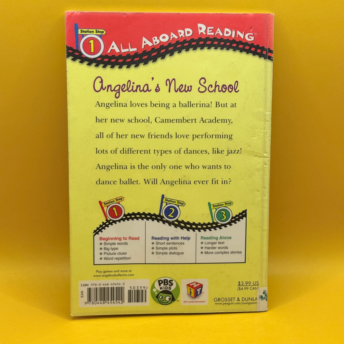 Angelina’s New School by Katharine Holabird