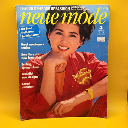 (Vintage 80s Fashion) Neue Mode: March by the Editors of Neue Mode (1985)