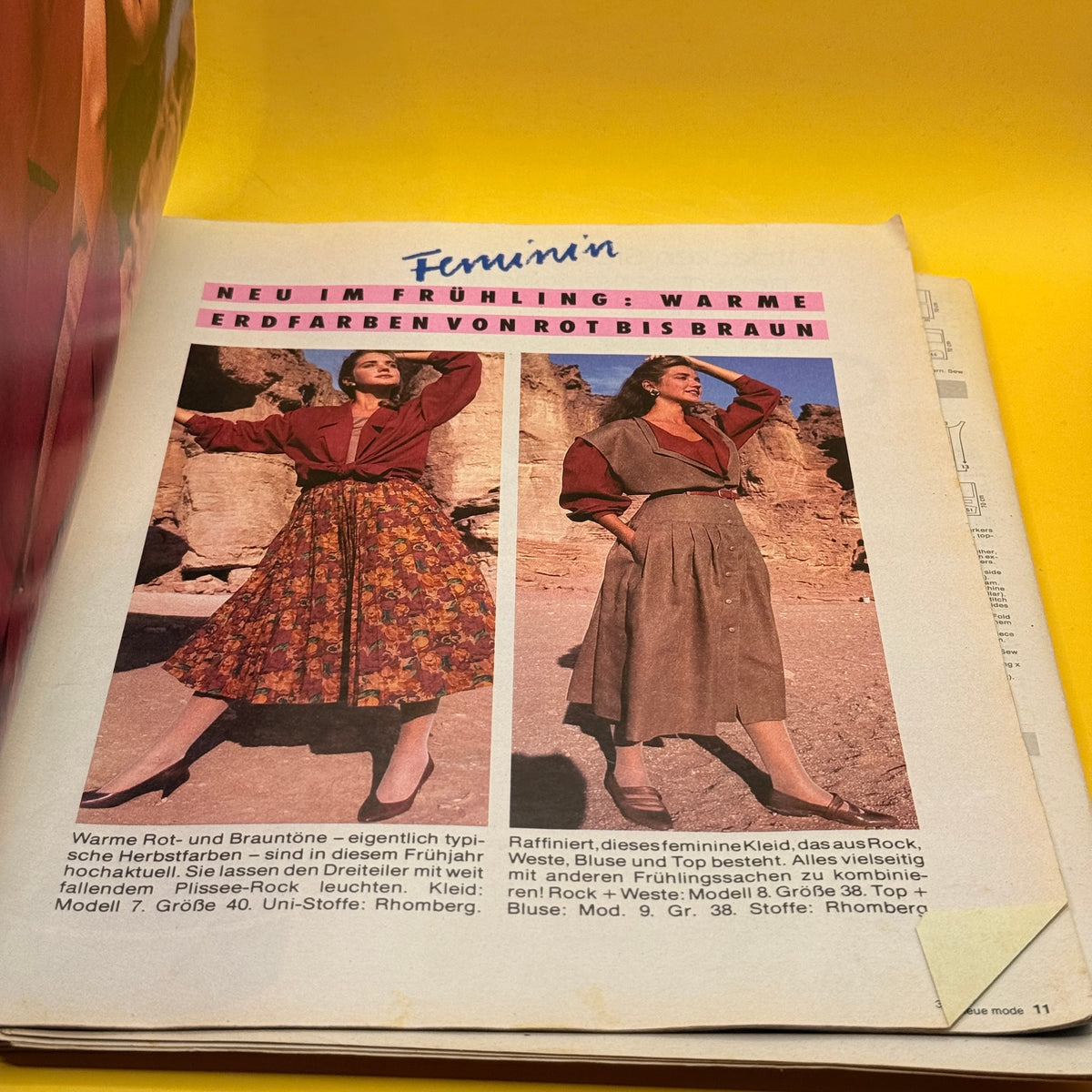 (Vintage 80s Fashion) Neue Mode: March by the Editors of Neue Mode (1985)