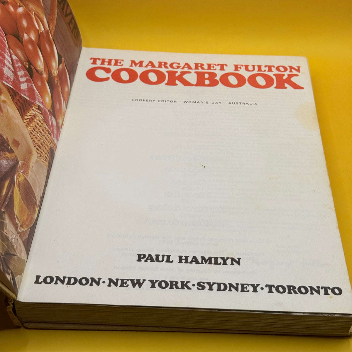 The Margaret Fulton Cookbook by Margaret Fulton (1969)