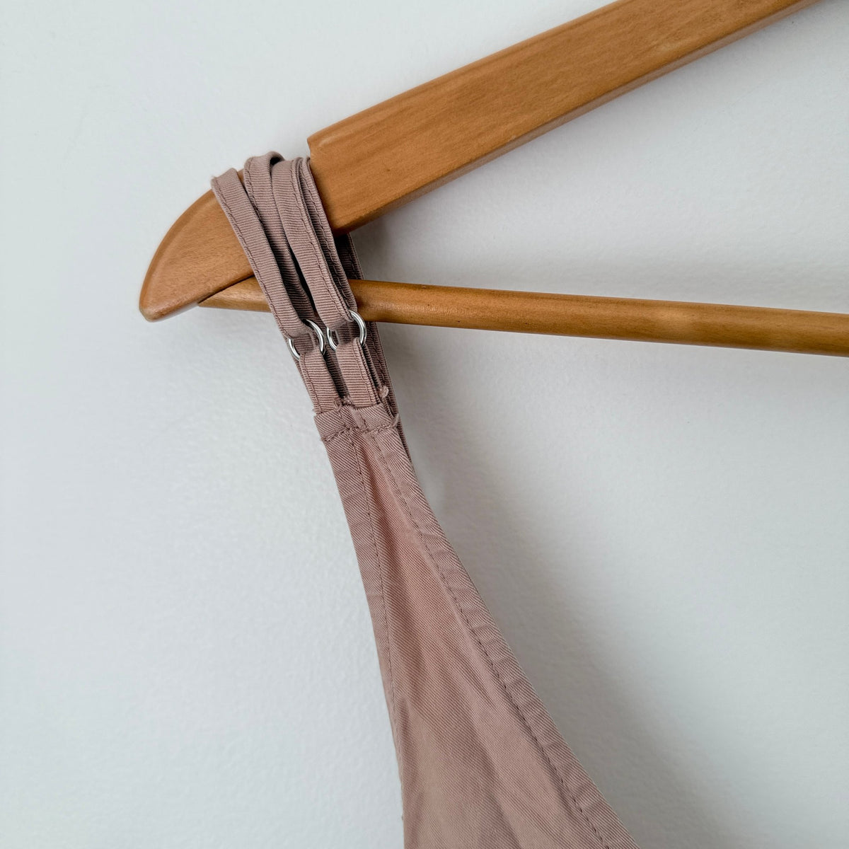 Neuw Dusty Pink Tencel Wrap Slip Dress Size 12