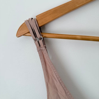 Neuw Dusty Pink Tencel Wrap Slip Dress Size 12