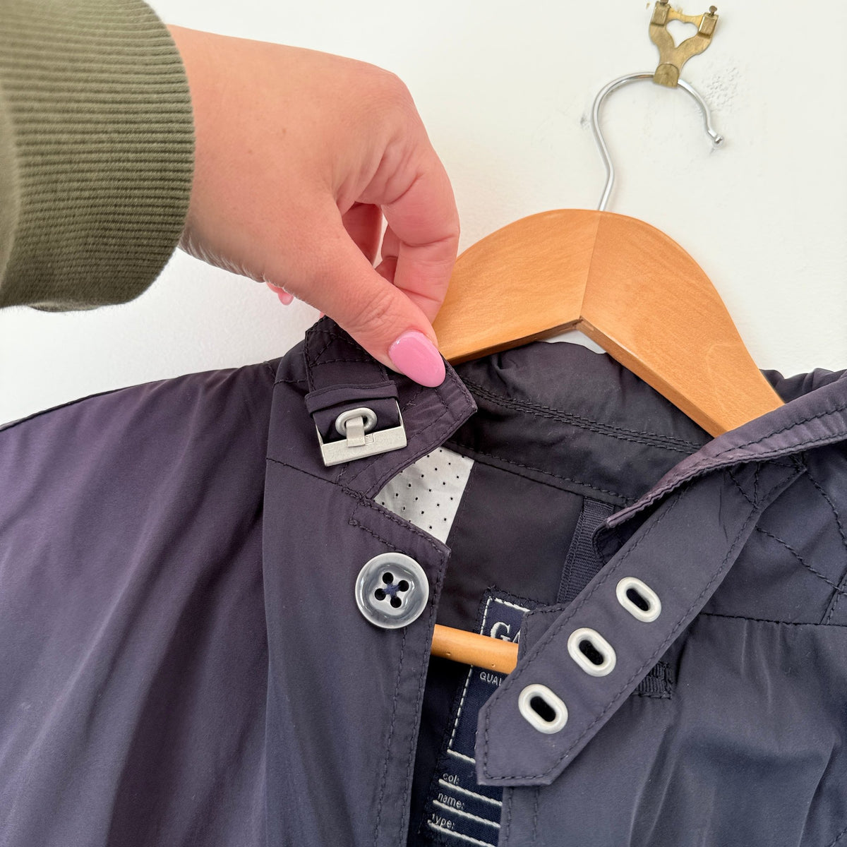 Gazman Navy Field Jacket Size M