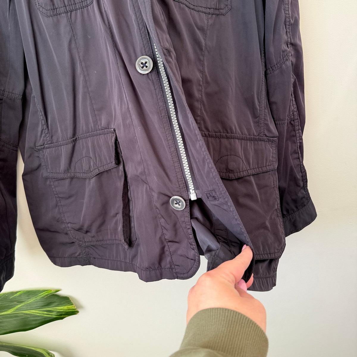 Gazman Navy Field Jacket Size M