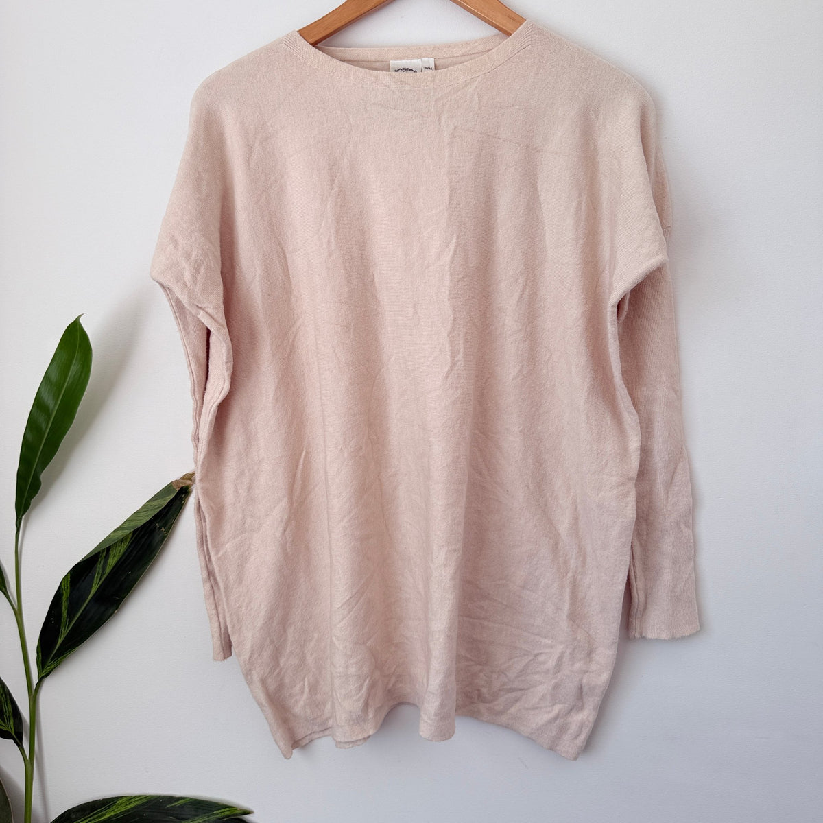 Silver Wishes Fine Knit Jumper Size S/M