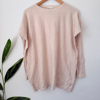 Silver Wishes Fine Knit Jumper Size S/M