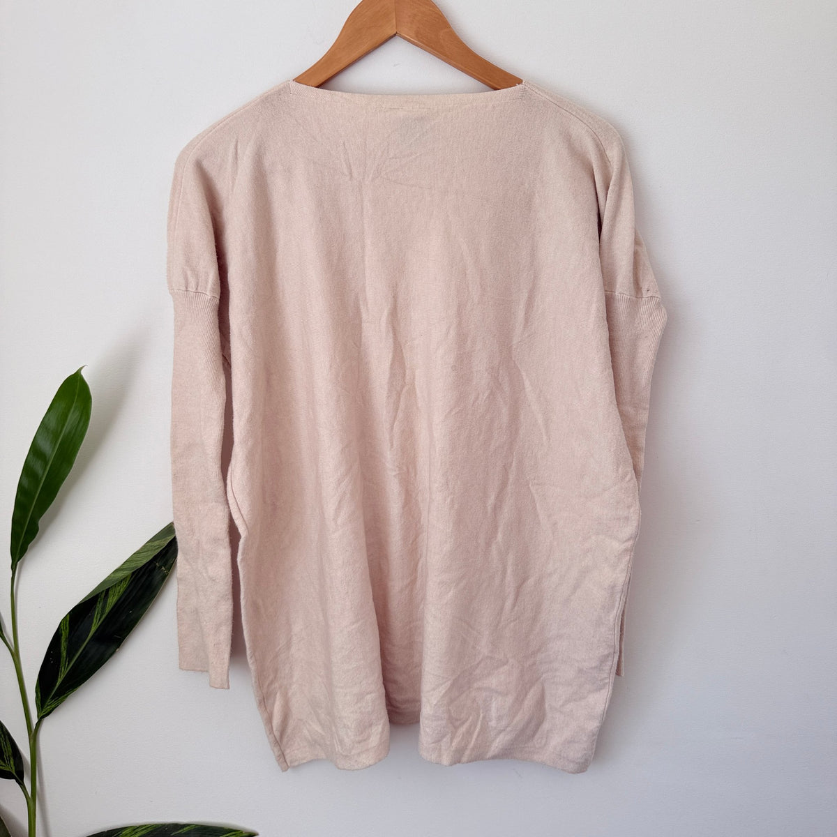 Silver Wishes Fine Knit Jumper Size S/M