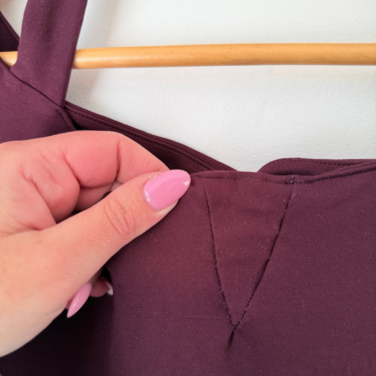 Ruby Burgundy Bodycon Midi Dress Size 6