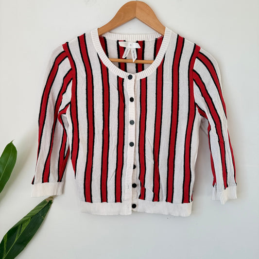 Bread n Butter Stripe Cropped Cardigan Size 0