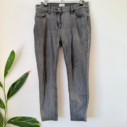Seed Heritage Washed Grey Skinny Jeans Size 10