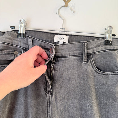 Seed Heritage Washed Grey Skinny Jeans Size 10