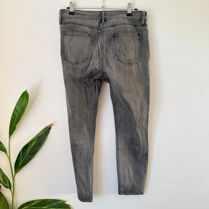 Seed Heritage Washed Grey Skinny Jeans Size 10