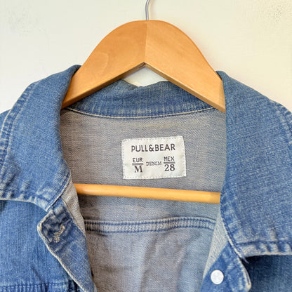 Pull&Bear Mid Wash Denim Jacket Size M