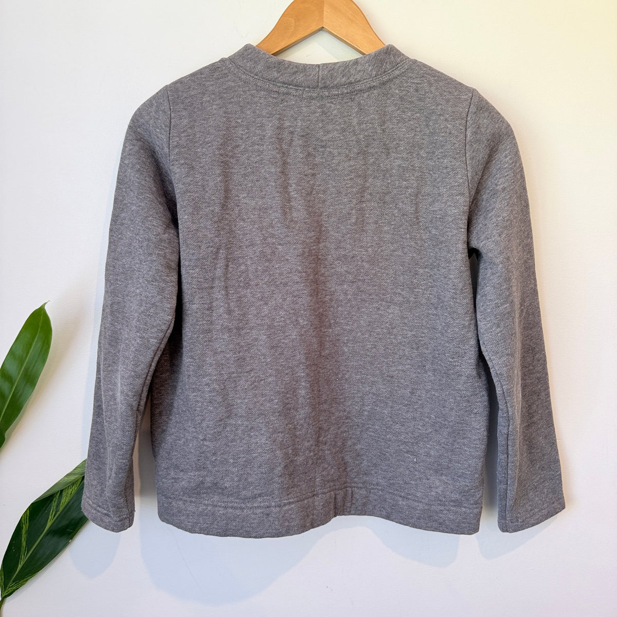 Liam Grey Marl Crew Neck Sweatshirt Size 8