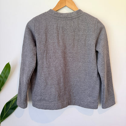 Liam Grey Marl Crew Neck Sweatshirt Size 8