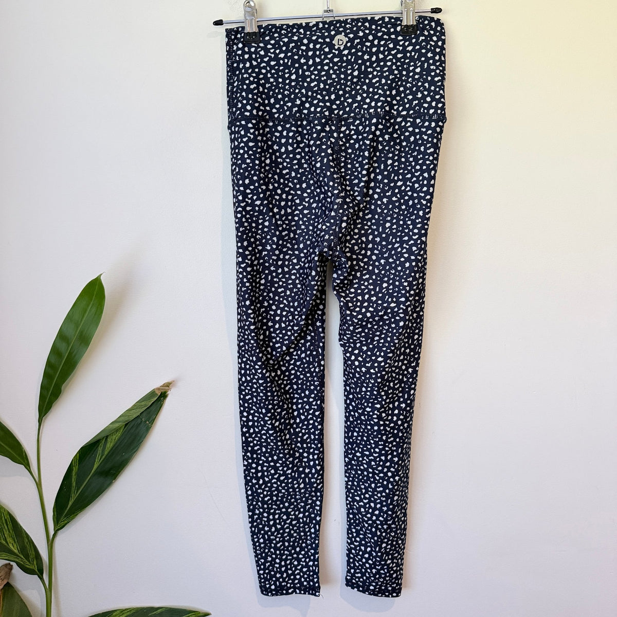 Cotton On Body Navy Spot Print High Waist Leggings Size S