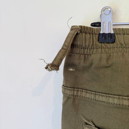 Dricoper Khaki Drawstring Jogger Jeans Size 27